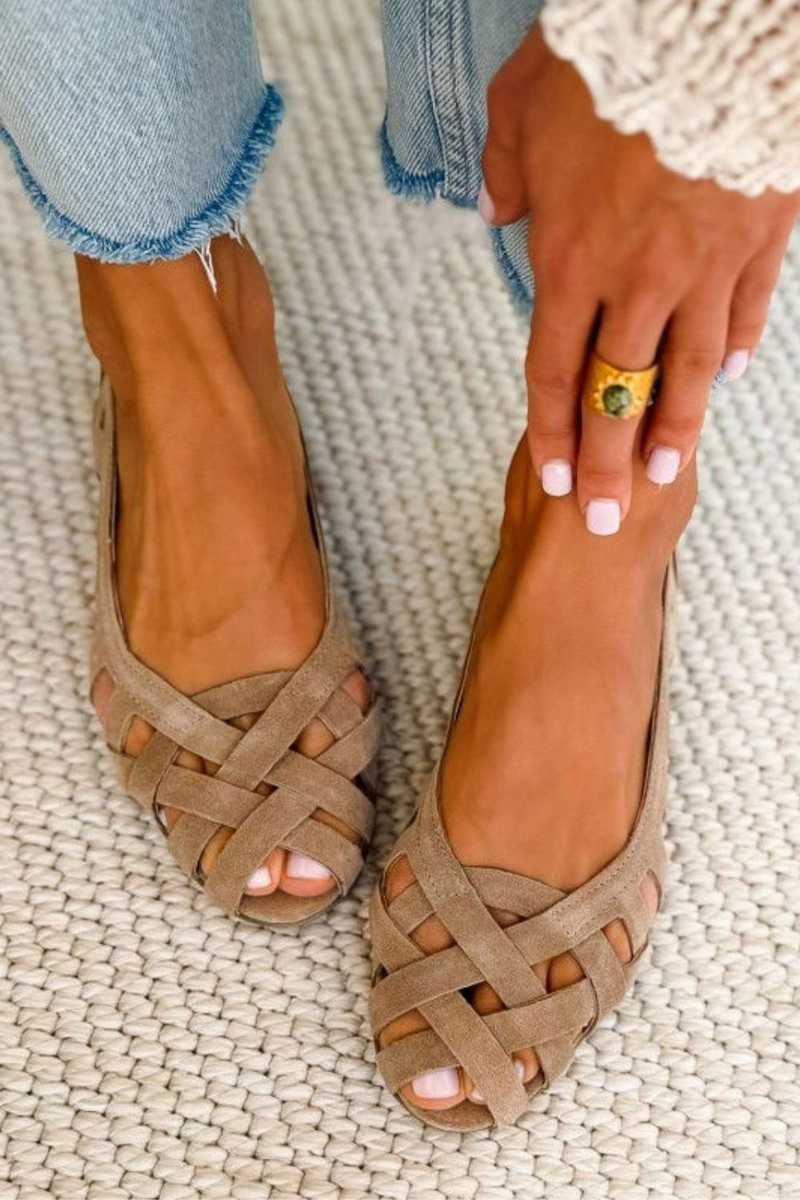 Camille | Sandales d'été tressées
