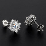 BOUCLES D'OREILLES ÉCLAT | OR BLANC