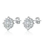 BOUCLES D'OREILLES ÉCLAT | OR BLANC