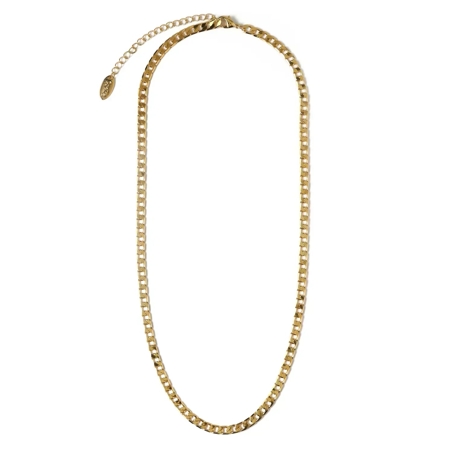 COLLIER CHAÎNE MAILLE | OR