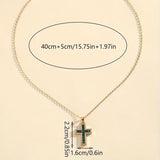 PENDENTIF COLLIER ÉMERAUDE CROIX | OR