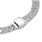 BRACELET CUBAIN MOISSANITE | OR