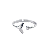 BAGUE RÉGLABLE ZIRCONE | ARGENT