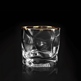 Hoshi Gold Japanese Crystal Whisky Glass
