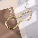 COLLIER ÉPAIS CUBAIN MAILLE | OR