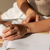 ENSEMBLE DE BRACELETS | OR