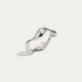 BAGUE VAGUE RÉGLABLE | ARGENT