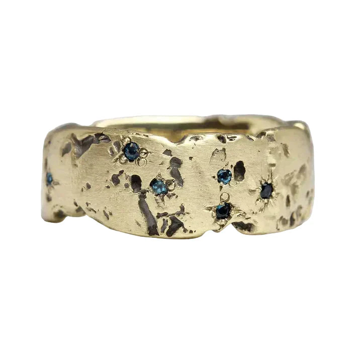 BAGUE ÉCLAT BLEU PIERRE