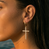 BOUCLES D'OREILLES | OR BLANC