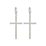 BOUCLES D'OREILLES | OR BLANC
