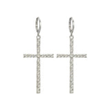 BOUCLES D'OREILLES | OR BLANC