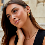 BOUCLES D'OREILLES LARME | OR