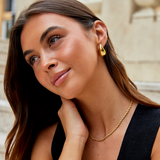 BOUCLES D'OREILLES LARME | OR