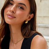 BOUCLES D'OREILLES LARME | OR