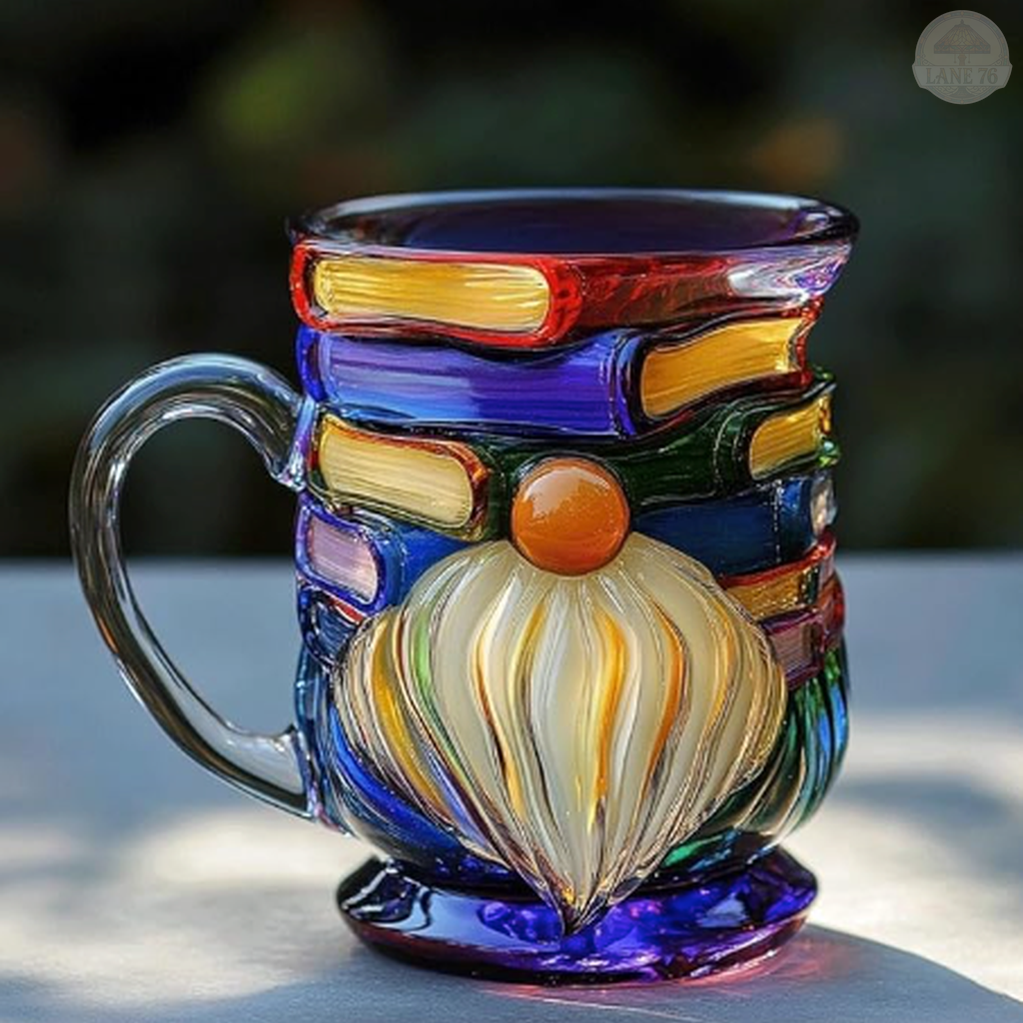 Artisan Dwarf Mug for 3D Book Lovers