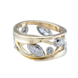 BAGUE VINTAGE ZIRCONE | OR