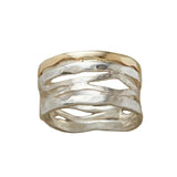 BAGUE INTEMPOREL | ORO PLATEADO
