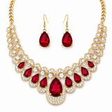 CONJUNTO GRANATE RUBÍ | ORO