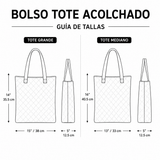 BOLSA ACOLCHADA | MOTIVO FLORAL