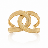 PULSERA BRILLO DOBLE | DORADO