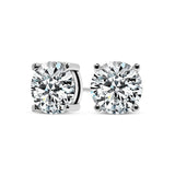 BOUCLES D'OREILLES | OR BLANC