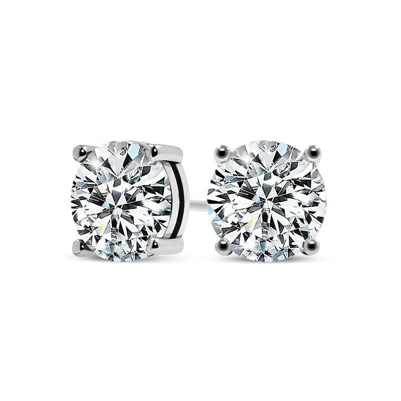 BOUCLES D'OREILLES | OR BLANC