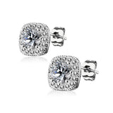 BOUCLE D'OREILLE | OR BLANC