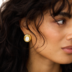 BOUCLES D'OREILLES PERLE | OR