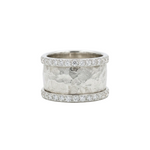 BAGUE VINTAGE ZIRCONE | PLATEADO