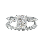 ENSEMBLE DE BAGUES | OR BLANC
