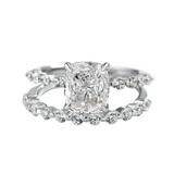 ENSEMBLE DE BAGUES | OR BLANC