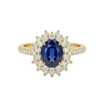 BAGUE SAPHIR | OR