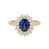 BAGUE SAPHIR | OR