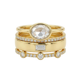ENSEMBLE DE BAGUES VINTAGE | OR