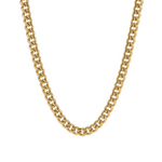 COLLIER ÉPAIS CUBAIN MAILLE | OR