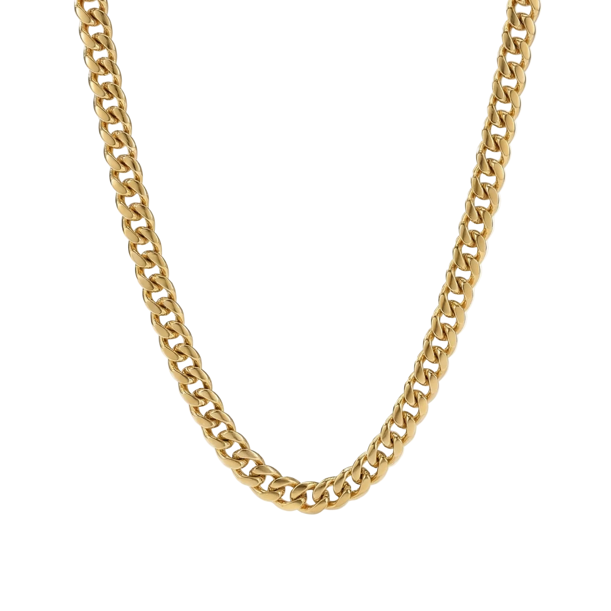COLLIER ÉPAIS CUBAIN MAILLE | OR