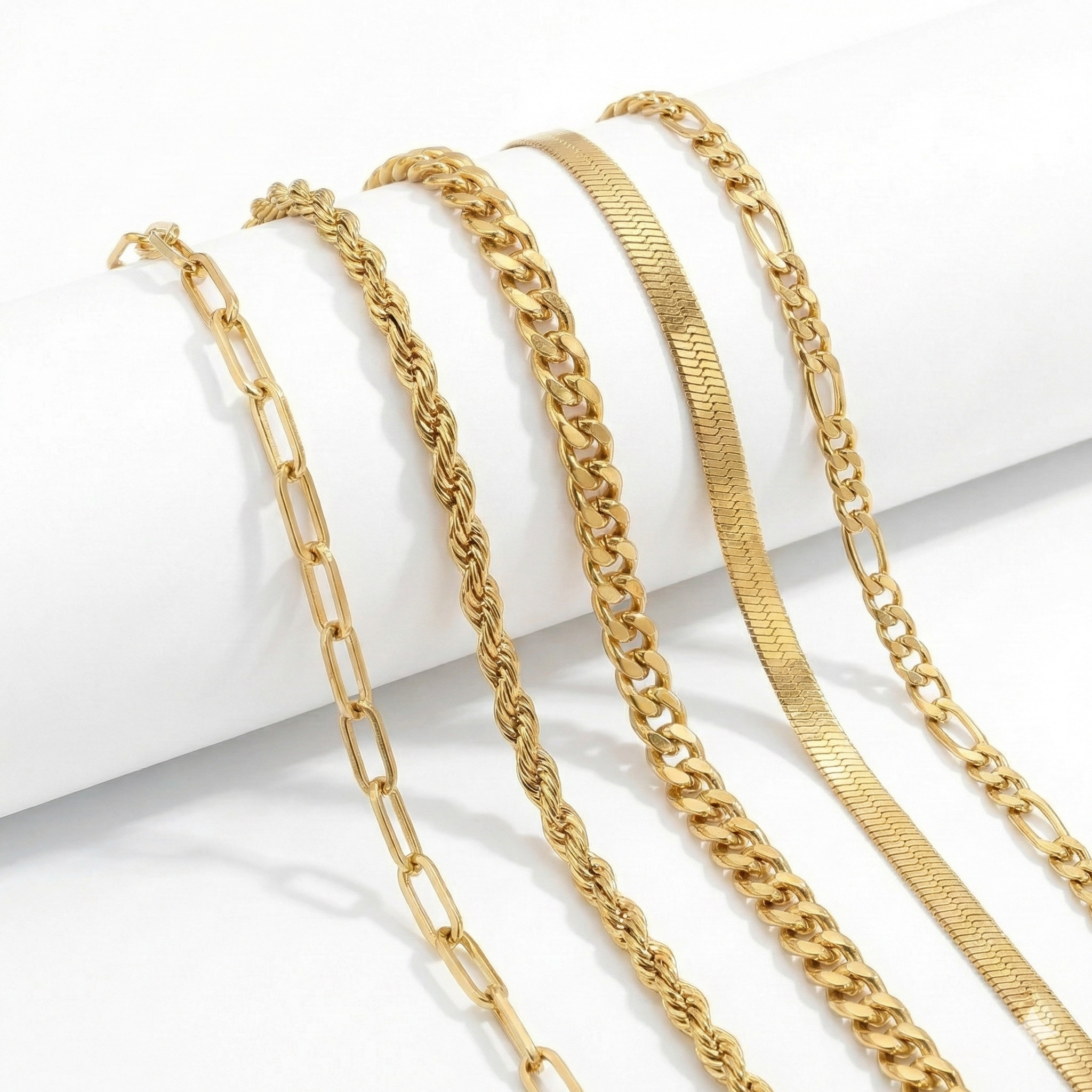ENSEMBLE DE BRACELETS | OR