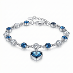 BRACELET OCÉAN CŒUR ÉCLAT