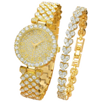 RELOJ ENSEMBLE DE BRACELETS ÉCLAT | OR