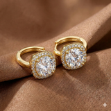 BOUCLES D'OREILLES CARRÉ | OR