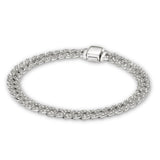 BRACELET CUBAIN MOISSANITE | OR