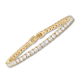 BRACELET TENIS MOISSANITE | OR