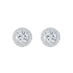 BOUCLES D'OREILLES | OR BLANC