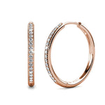 BOUCLES D'OREILLES PAVÉ | OR