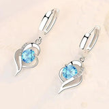 BOUCLES PENDANTES CŒUR
