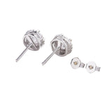 BOUCLES D'OREILLES | OR BLANC