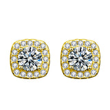BOUCLE D'OREILLE | OR BLANC