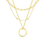 COLLIER OUVERT CERCLE | OR