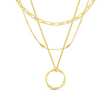 COLLIER OUVERT CERCLE | OR