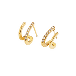 BOUCLES D'OREILLES CRISTAL